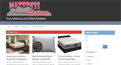 Desktop Screenshot of mattress.truereviewer.com